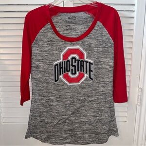Ohio State 3/4 Sleeve Tee